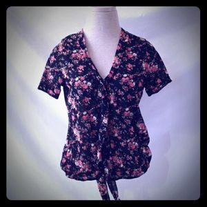 Flowery Blouse